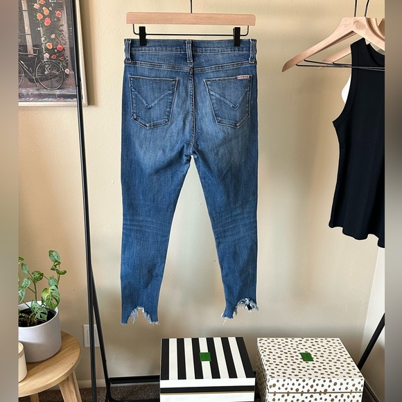 Hudson Blair Super Skinny Jeans with Chewed Hem Size 28 - Picture 3 of 12